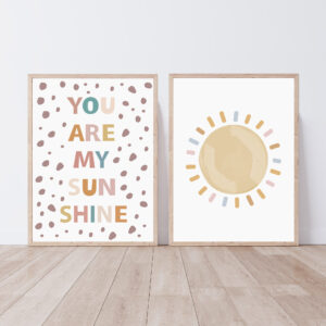 you are my sunshine αφισα με καδρο